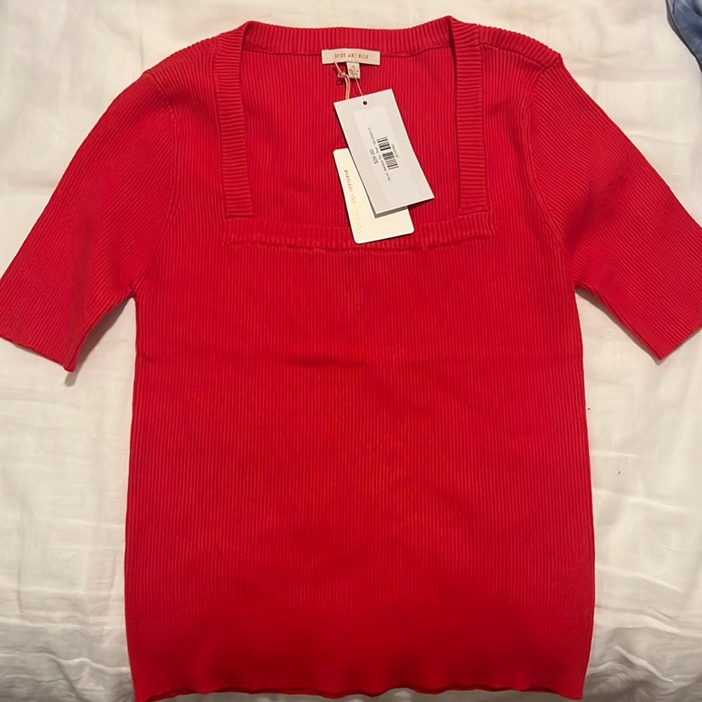 Avara Boutique Red Melissa top